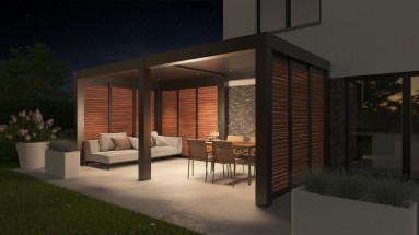 WP67 Houten Schuifwand